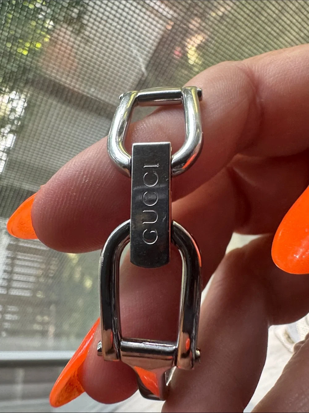 Gucci 1500L Multi-Color Silver Horsebit Watch - Picture 4 of 5